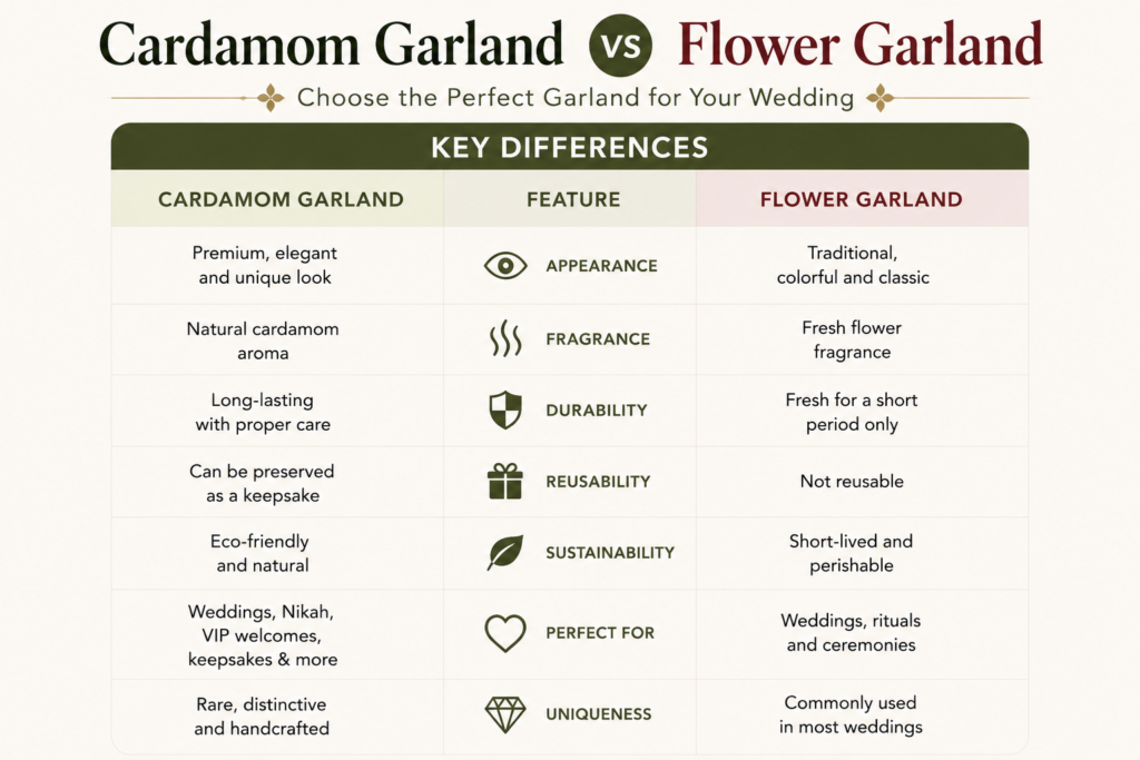 cardamom garland - greenwick ornams